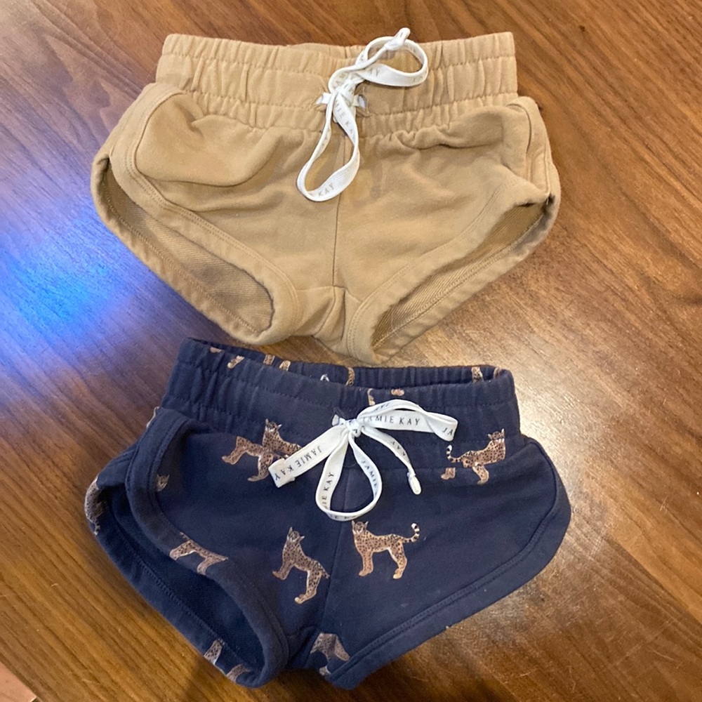 2 pairs Jamie Kay infant shorts